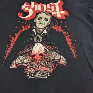 Ghost Band Papa Emeritus 2018 Tee Black T-Shirt Short Sleeve Men’s Sizee 2XL